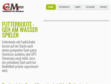 Tablet Screenshot of futterboot-zentrum.de